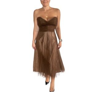 Kirstie Kelly Strapless Cocktail Dress